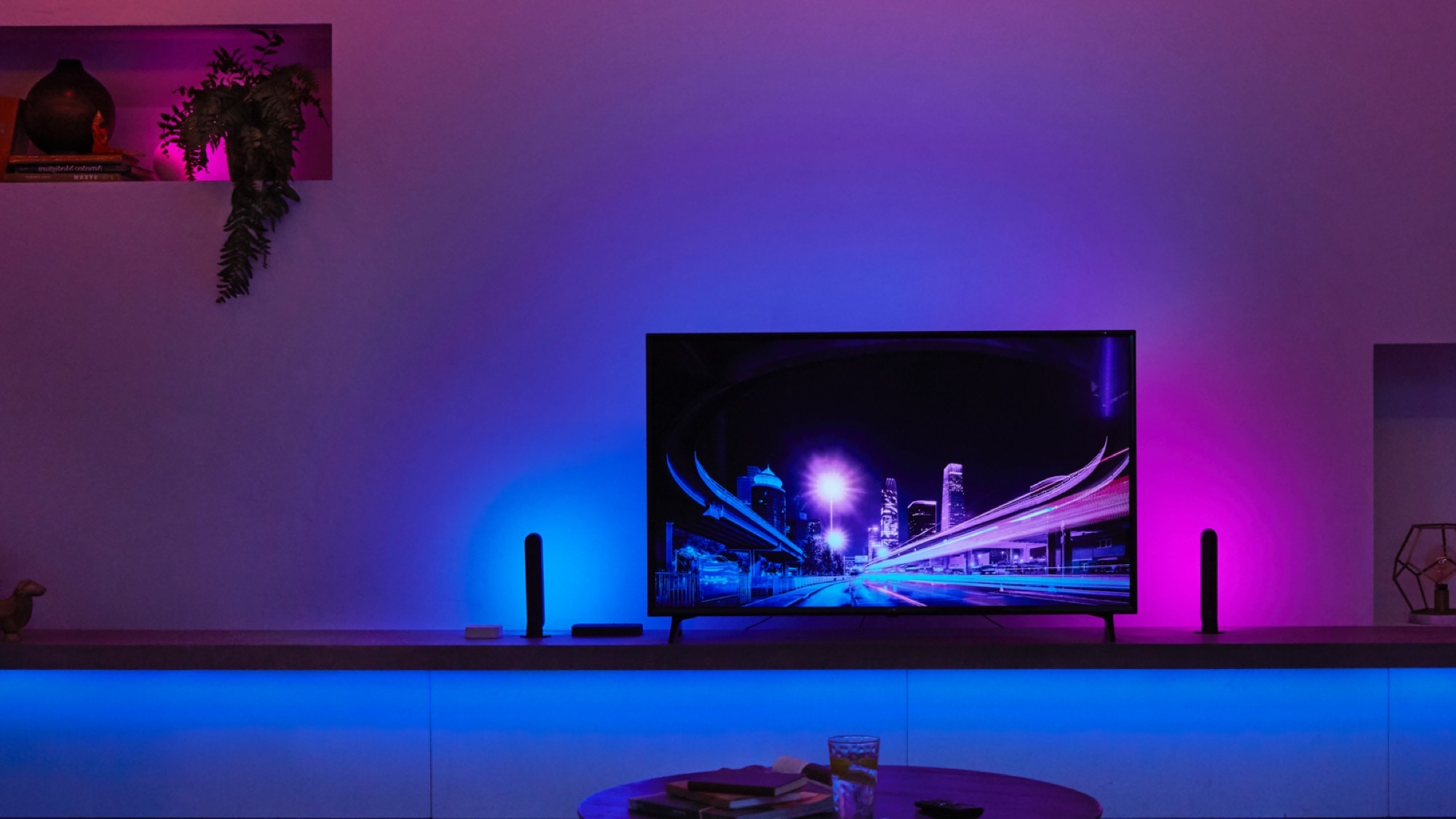 Smart Home Lighting for Enterntainment Room