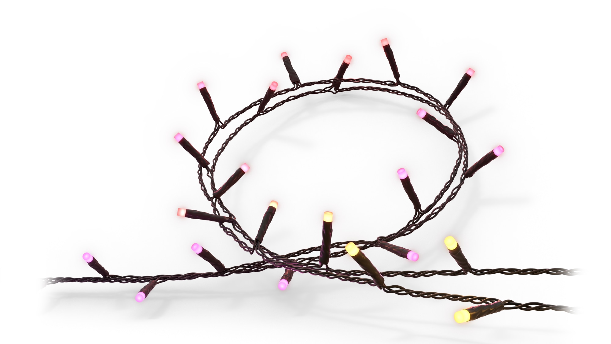 How do I hang string lights? Philips Hue