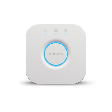 Nærbillede af Play HDMI sync box 8K på hvid baggrund