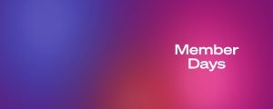 Member Days banner