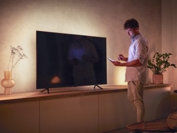 Smarte Lampen mit dem Fernseher synchronisieren