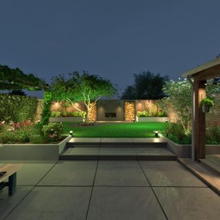 Back garden 360°