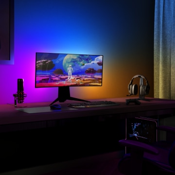 Blend multiple colors of light