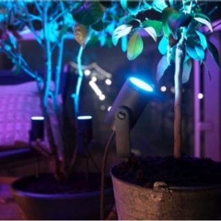 Garden LED spotlights