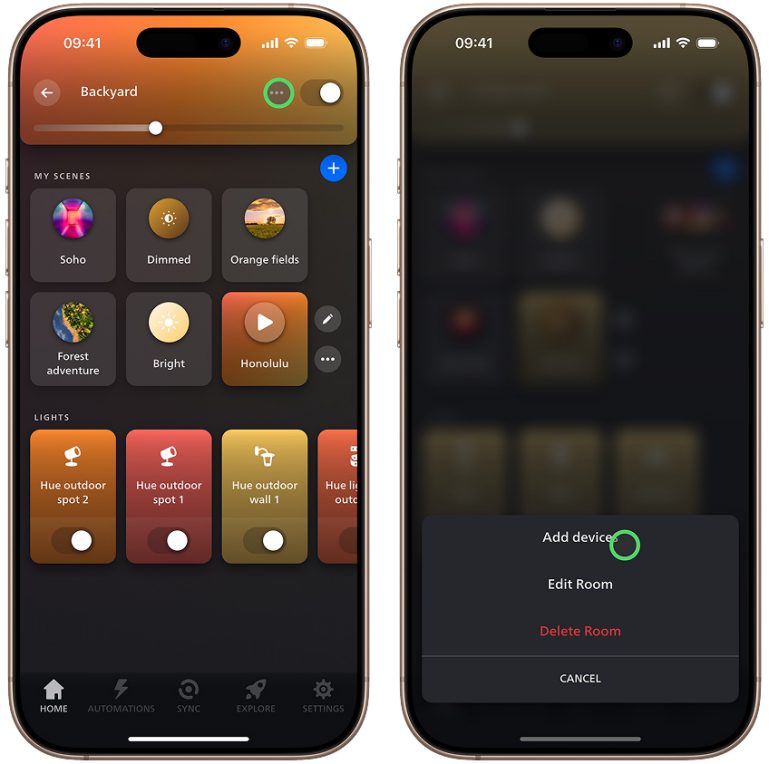 How to set up a Secure wired or battery camera | Philips Hue UK
