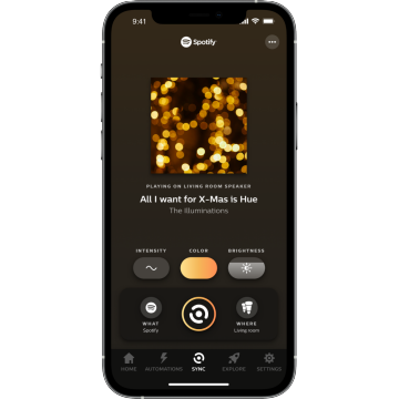 Philips Hue Christmas app