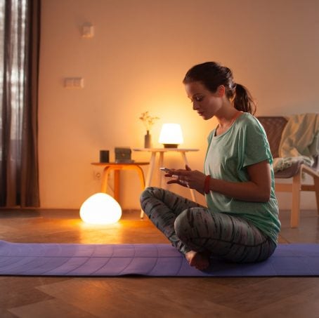 Using Hue lights for yoga