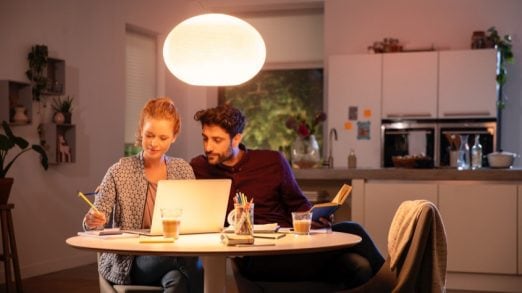 Smart home office lighting for focus | Philips Hue