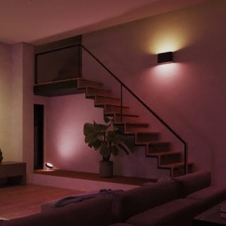 stair lighting ideas for dining room