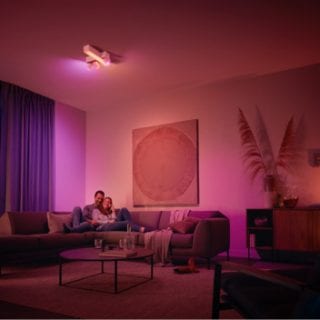 éclairage de plafond pour le salon