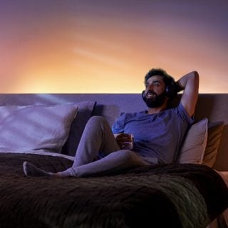 Détendez-vous avec de la musique et de la lumière