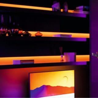 LED strip light til stua