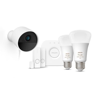 Produse Philips Hue pentru securitatea locuinței inteligente